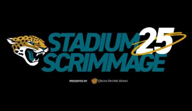 Jaguars Host Stadium Scrimmage for Fans on August 1