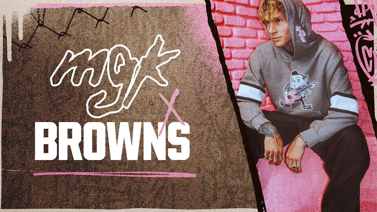 Browns tap Cleveland-native mgk for official merchandise collaboration 