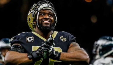 Former New Orleans Saints teammates react to the retirement of longtime left tackle Terron Armstead