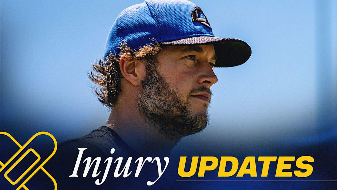 Sean McVay says Matthew Stafford (back) will work out again Saturday; Emmanuel Forbes Jr. resumes practicing