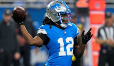 Teddy Bridgewater last played in the NFL for the Detroit Lions, with whom he signed in late December 2024 to serve as a backup to Jared Goff.  (AP Photo/Seth Wenig, File)