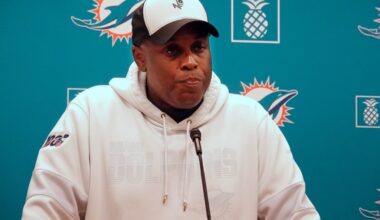 Dolphins' Grier on culture change, Waller and crude emails