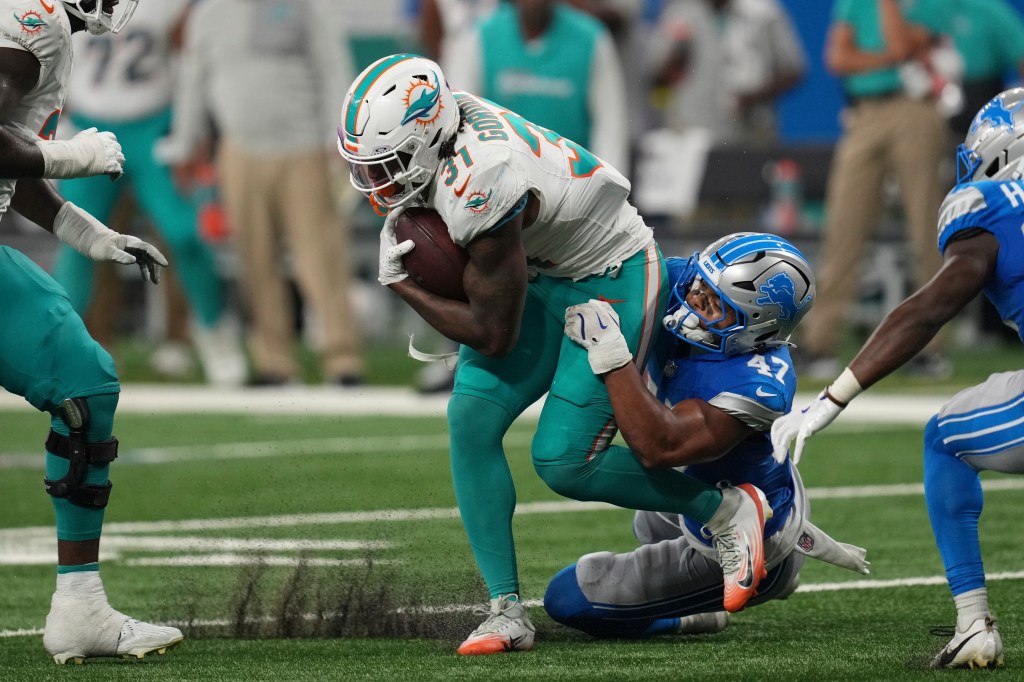 Dolphins rookie Ollie Gordon II is my choice as RB2