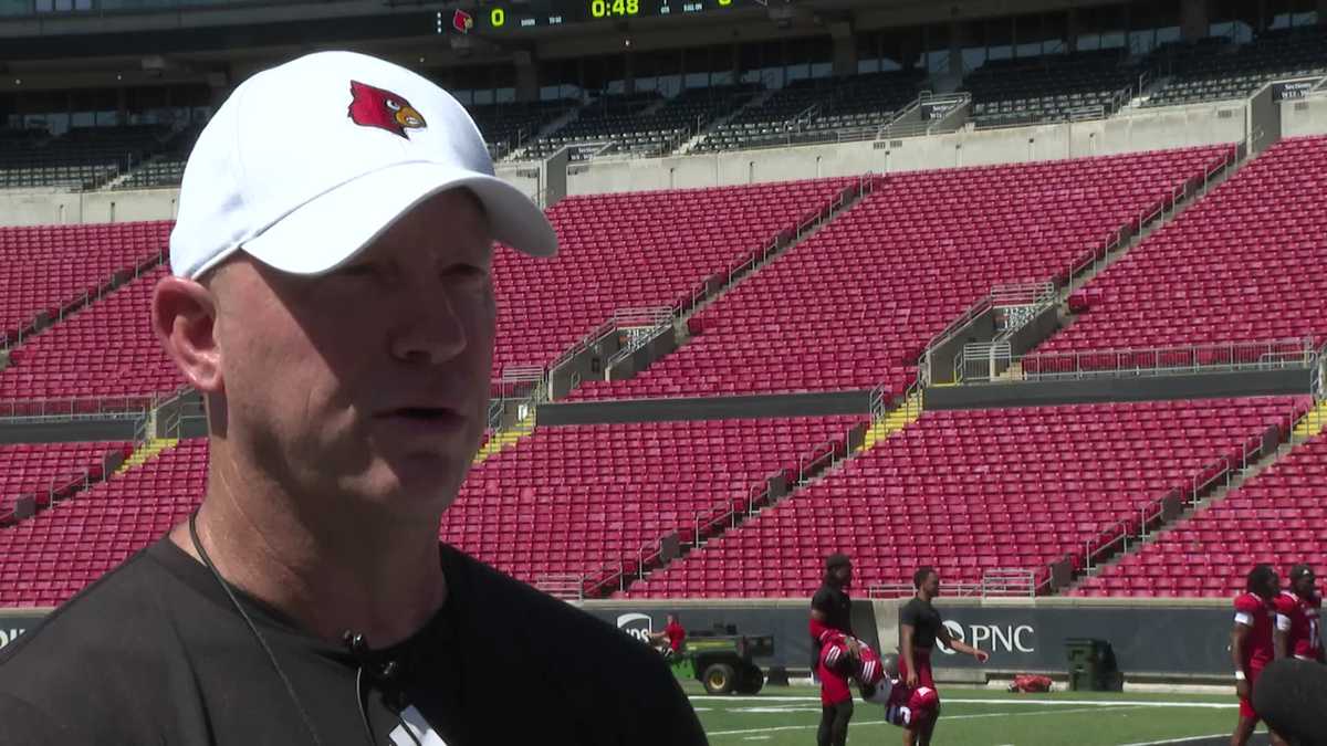 Louisville Cardinals Coach Jeff Brohm on upcoming football season