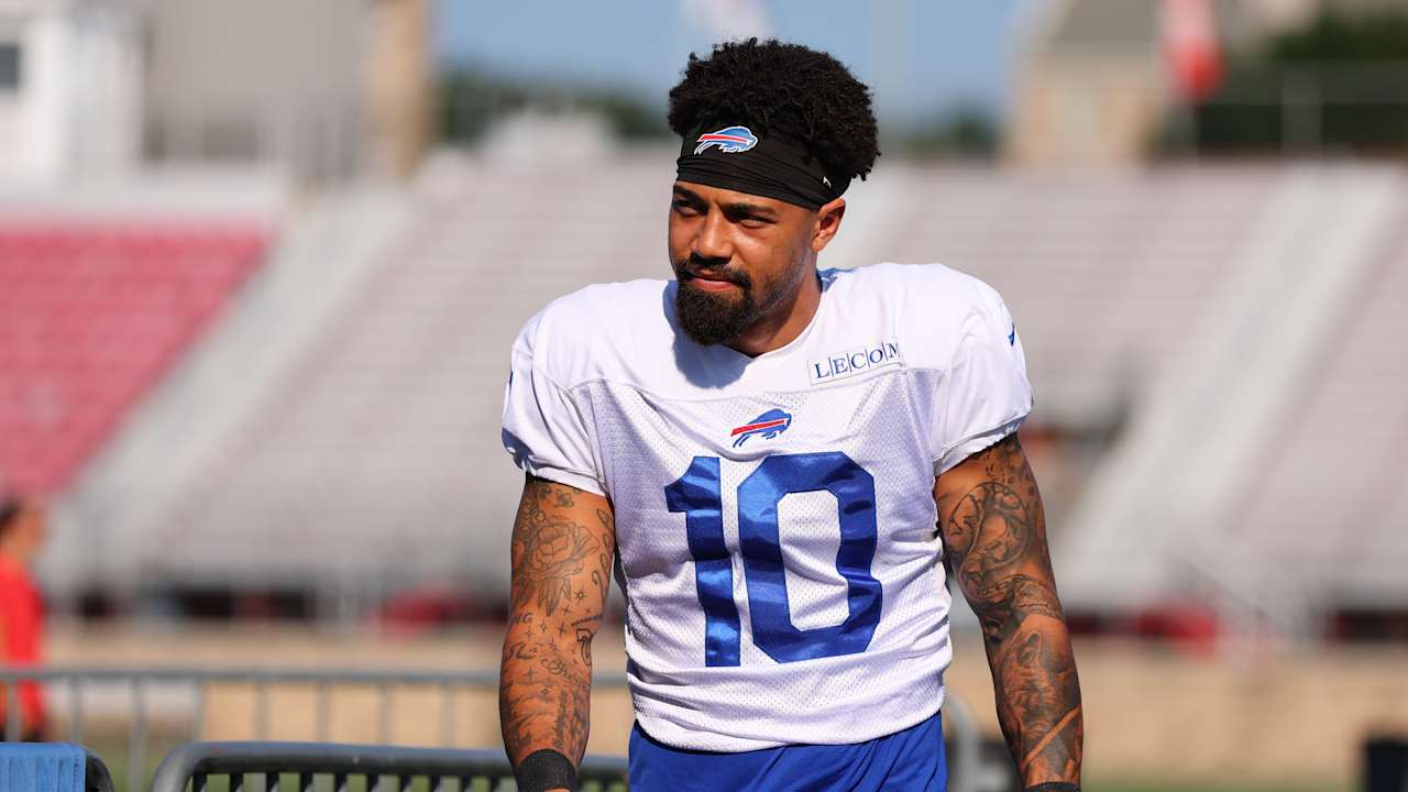 Bills WR Khalil Shakir and CB Maxwell Hairston listed 'week to week' with injuries