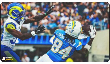 How Rookies Tre' Harris & KeAndre Lambert-Smith Turned Heads on Saturday Night