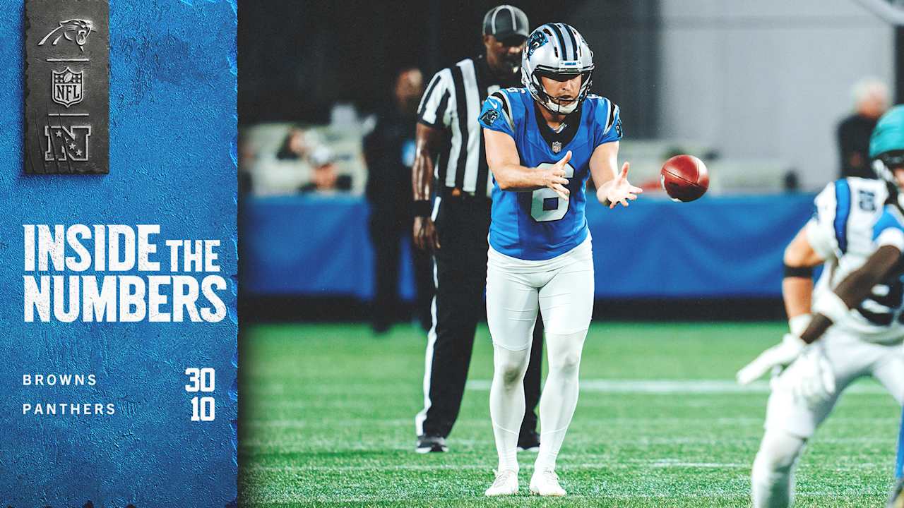 Browns at Panthers in Preseason Week 1