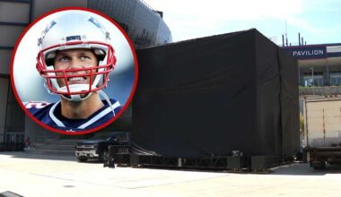 What's in the box? 12ft statue of Tom Brady to be unveiled Friday