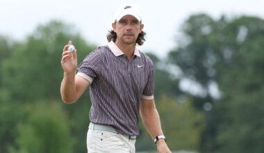 2025 Tour Championship leaderboard: Patrick Cantlay makes charge, ties Tommy Fleetwood entering final round