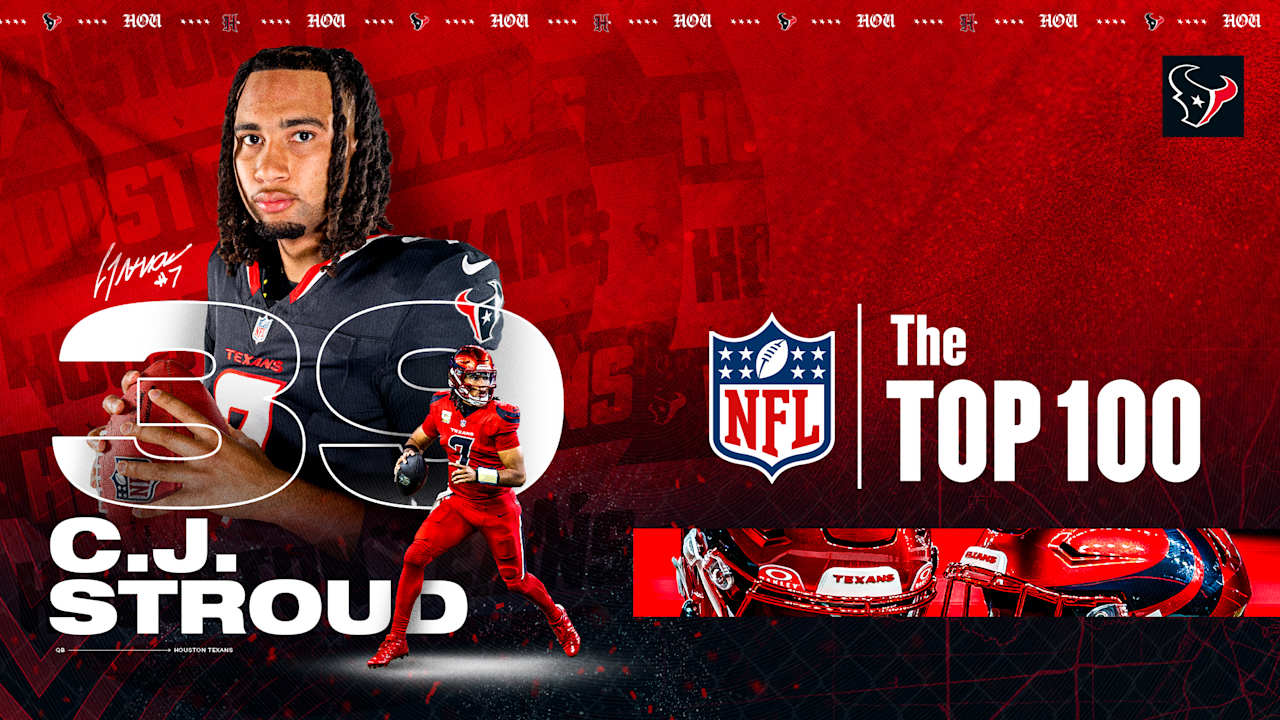 C.J. Stroud named #39 in NFL Top 100