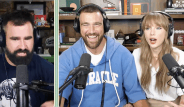 Taylor Swift New Heights Travis Kelce Jason Kelce