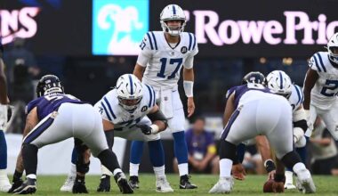 Daniel Jones focused on learning from mistakes, building chemistry with receivers as Colts preseason continues