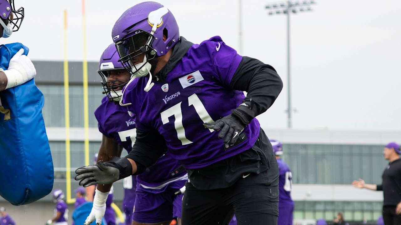 Christian Darrisaw Increasing Snap Count at Training Camp