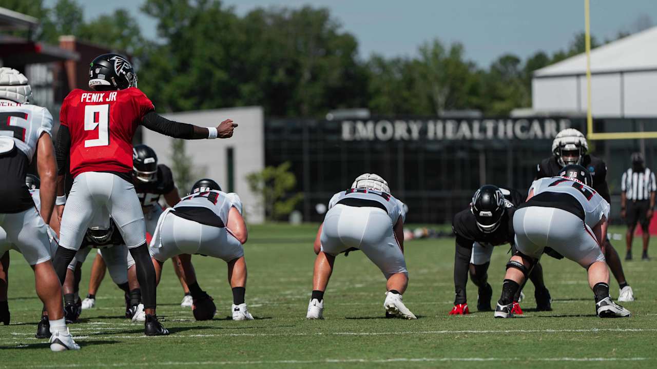 Offensive line getting better feel for Michael Penix Jr.'s pocket presence