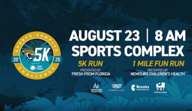 Jaguars Announce 5K Sports Complex Challenge Presented by Fresh From Florida