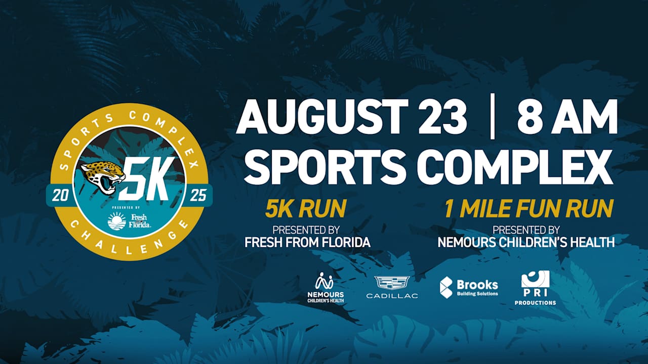 Jaguars Announce 5K Sports Complex Challenge Presented by Fresh From Florida