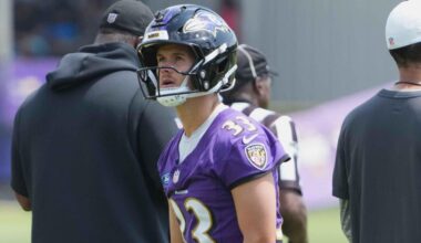 Ravens training camp notebook: New kicker Tyler Loop gets 'A+++' from John Harbaugh in first test at stadium