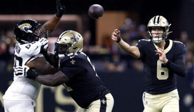 Saints QB decision Tyler Shough Spencer Rattler Cardinals Week 1 NFL...