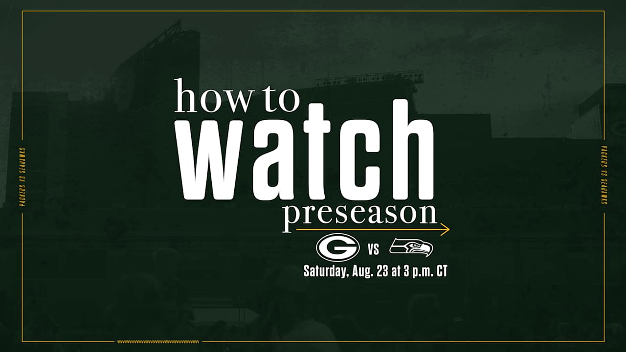 Packers vs. Seahawks | How to watch, stream & listen