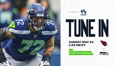 Seahawks vs. Cardinals On November 24, 2024