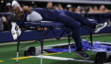 Dallas Cowboys' Trevon Diggs fields all Micah Parsons questions postgame