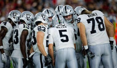 Quick Hits: Pete Carroll addresses backup quarterback dilemma and depth around team following end of preseason - Raiders.com