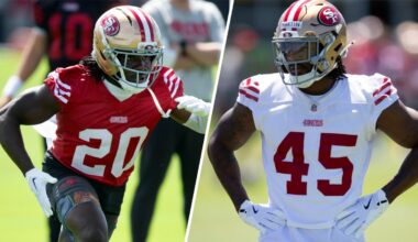 49ers’ Upton Stout, Nick Martin playing bigger than their size – NBC Sports Bay Area & California
