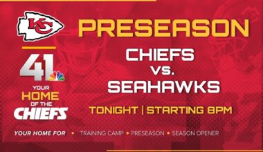 HOW TO WATCH | Chiefs vs Seahawks on Friday, Aug. 15 on KSHB 41