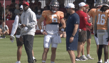 Bucs host Titans for animated joint practice