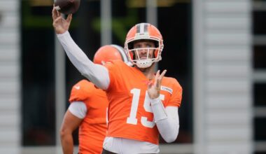 Some work from the Browns as they prep for season opener against Bengals