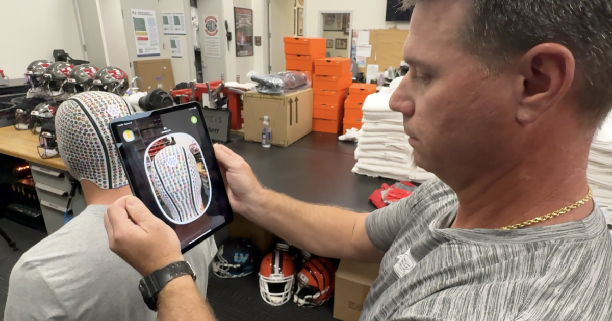 Bucs utilize 3D technology for safer helmets