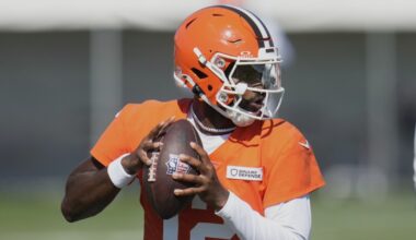 QB Shedeur Sanders returns to team drills after being limited