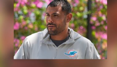 Dolphins coach arrested on domestic battery charge