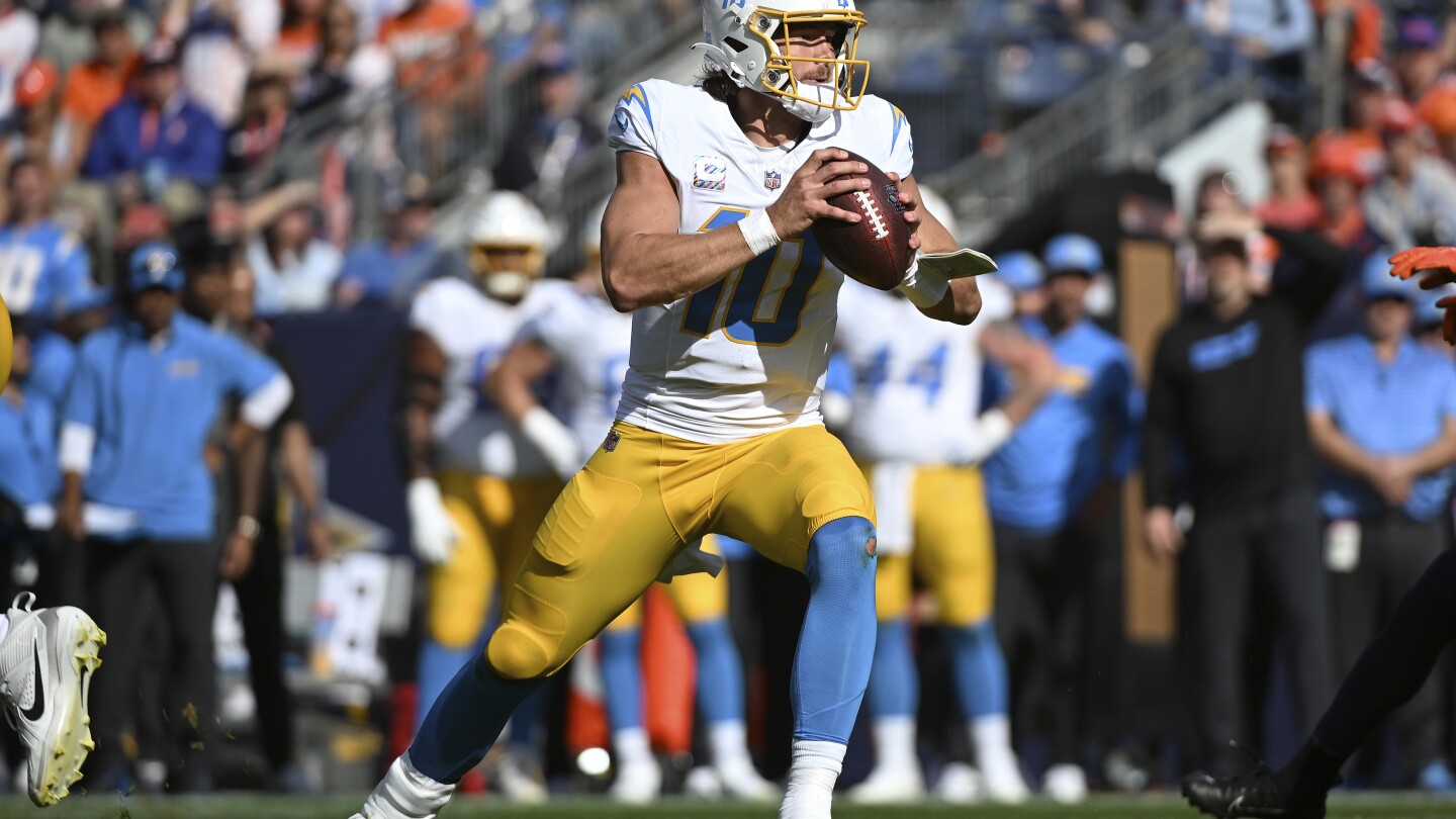 Herbert leads Chargers to 23-16 win over the Broncos, who lose Surtain to a concussion