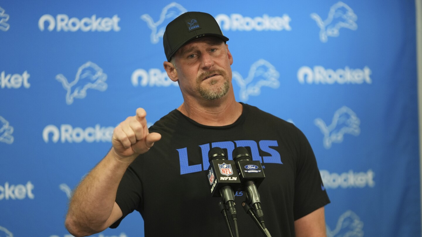 Lions coach Dan Campbell says this is his best team in 5 years with franchise