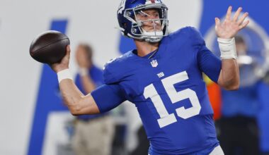 Tommy DeVito is the latest QB being released as teams must trim rosters to 53