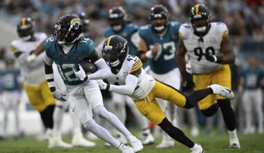 Jaguars star Travis Hunter plays both ways in relatively quiet pro debut