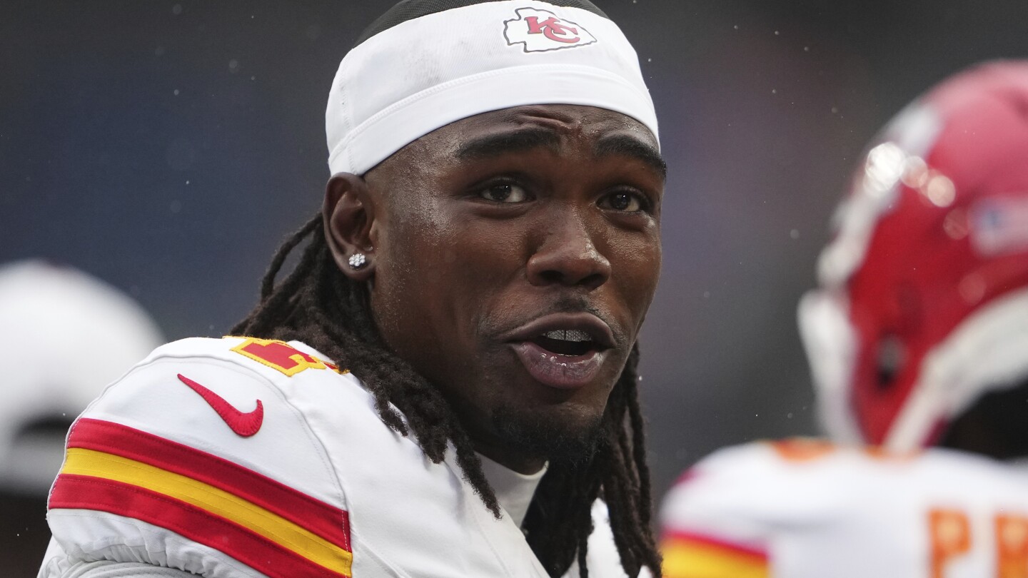 Chiefs receiver Rashee Rice is suspended 6 games by NFL, beginning with opener in Brazil