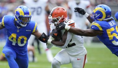 Browns lacking depth, experience at running back as they await arrival of rookie Quinshon Judkins