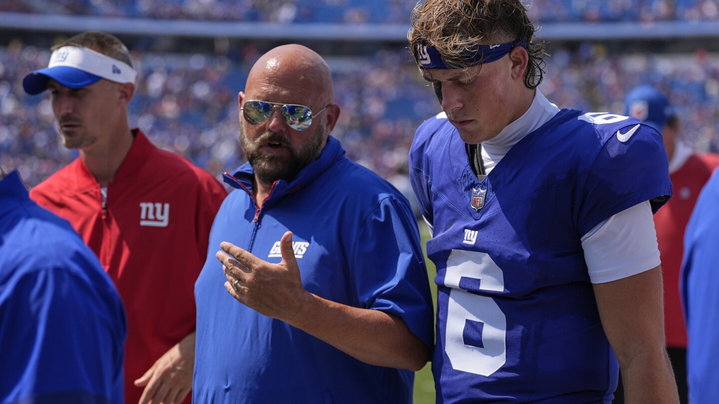 Giants coach Brian Daboll goes viral for making a '6 7' reference