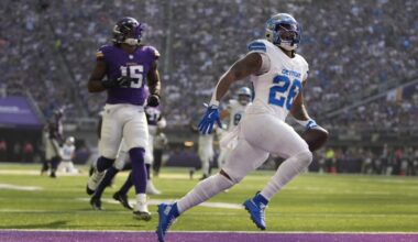 Lions top previously unbeaten Vikings 31-29 on late FG to cap NFC North thriller