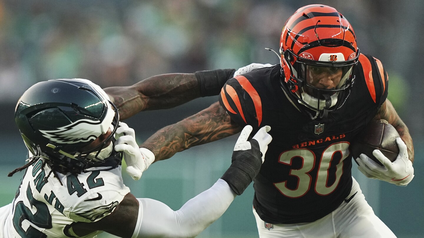 Bengals plan to make running back Chase Brown a focal point of the offense in 2025