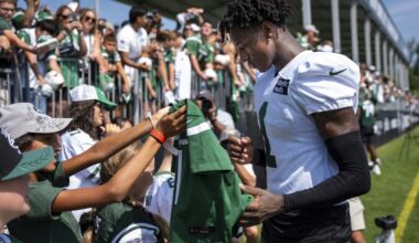 Jets' Sauce Gardner sits out joint practice with Giants because of sore calf