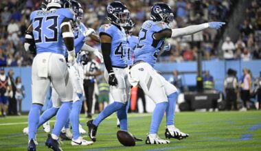 Sex toy thrown onto field during Titans' preseason finale