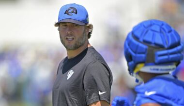 Matthew Stafford won't be part of Rams' joint practice with Cowboys