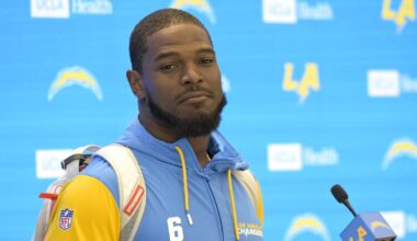 Chargers' Denzel Perryman arrested on felony weapons charge