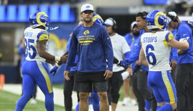 Rams vs. Chargers: Matthew Stafford tests back, others vie for snaps