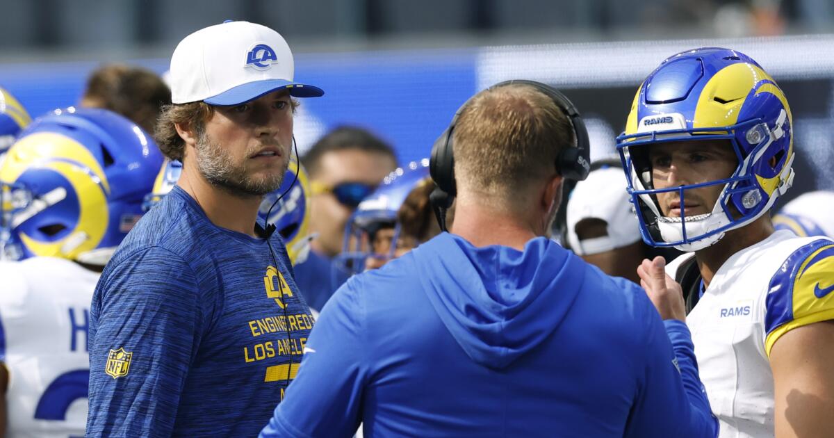 Matthew Stafford 'looks good' in workout; Rams hope he returns soon