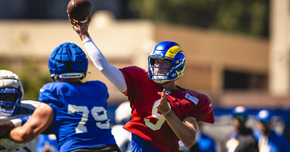 Matthew Stafford says it's a 'day-to-day' approach after injury