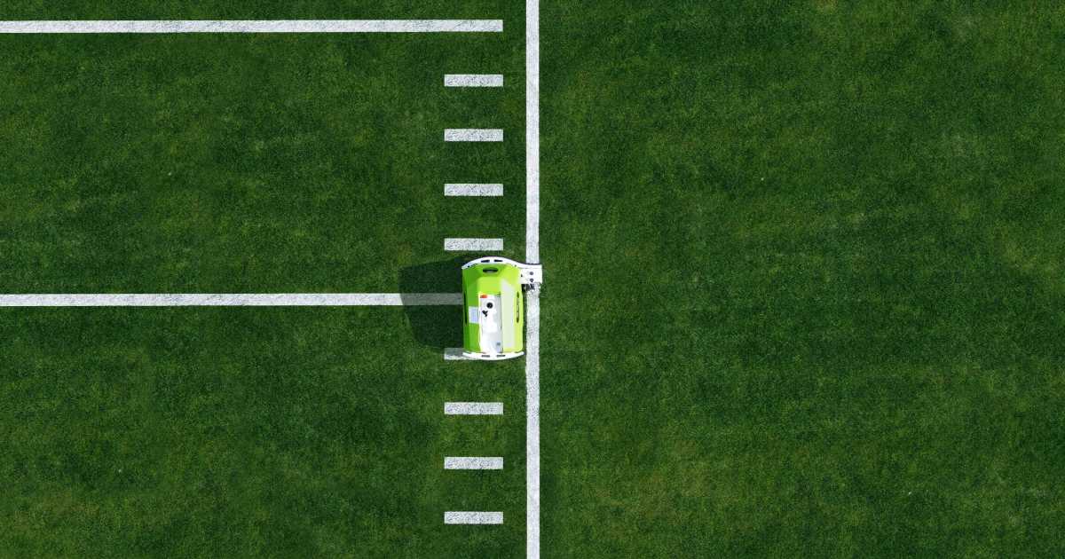 Painting lines on football fields? That's a job for robots now
